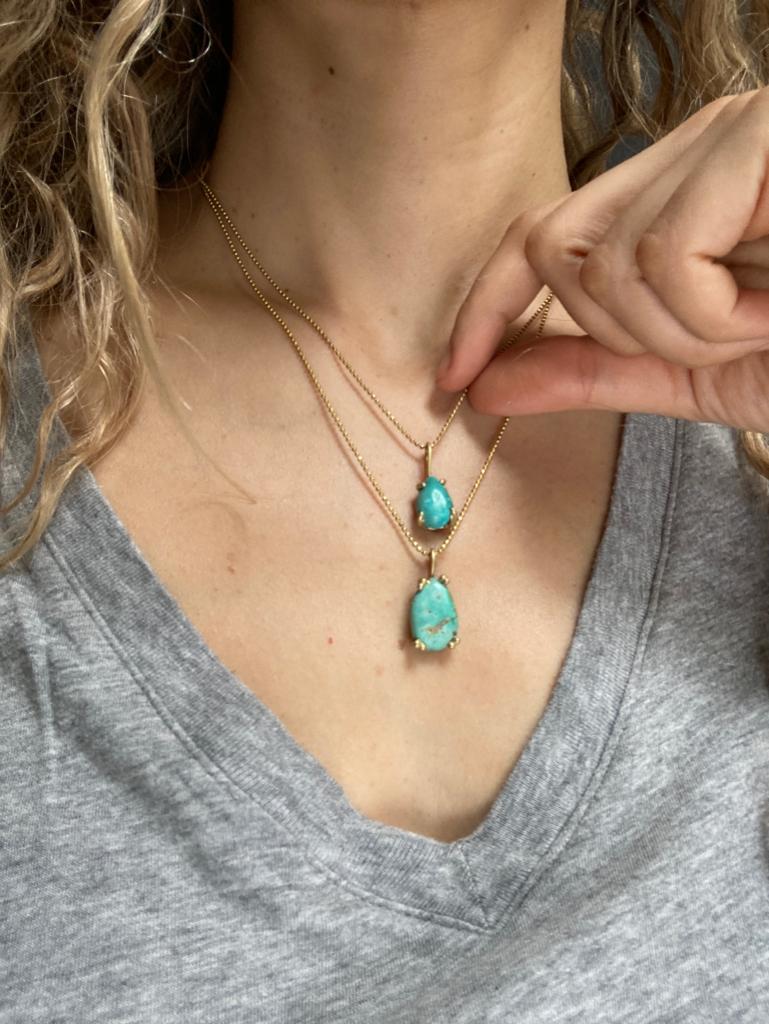 TURQUOISE LUCKY CHARM