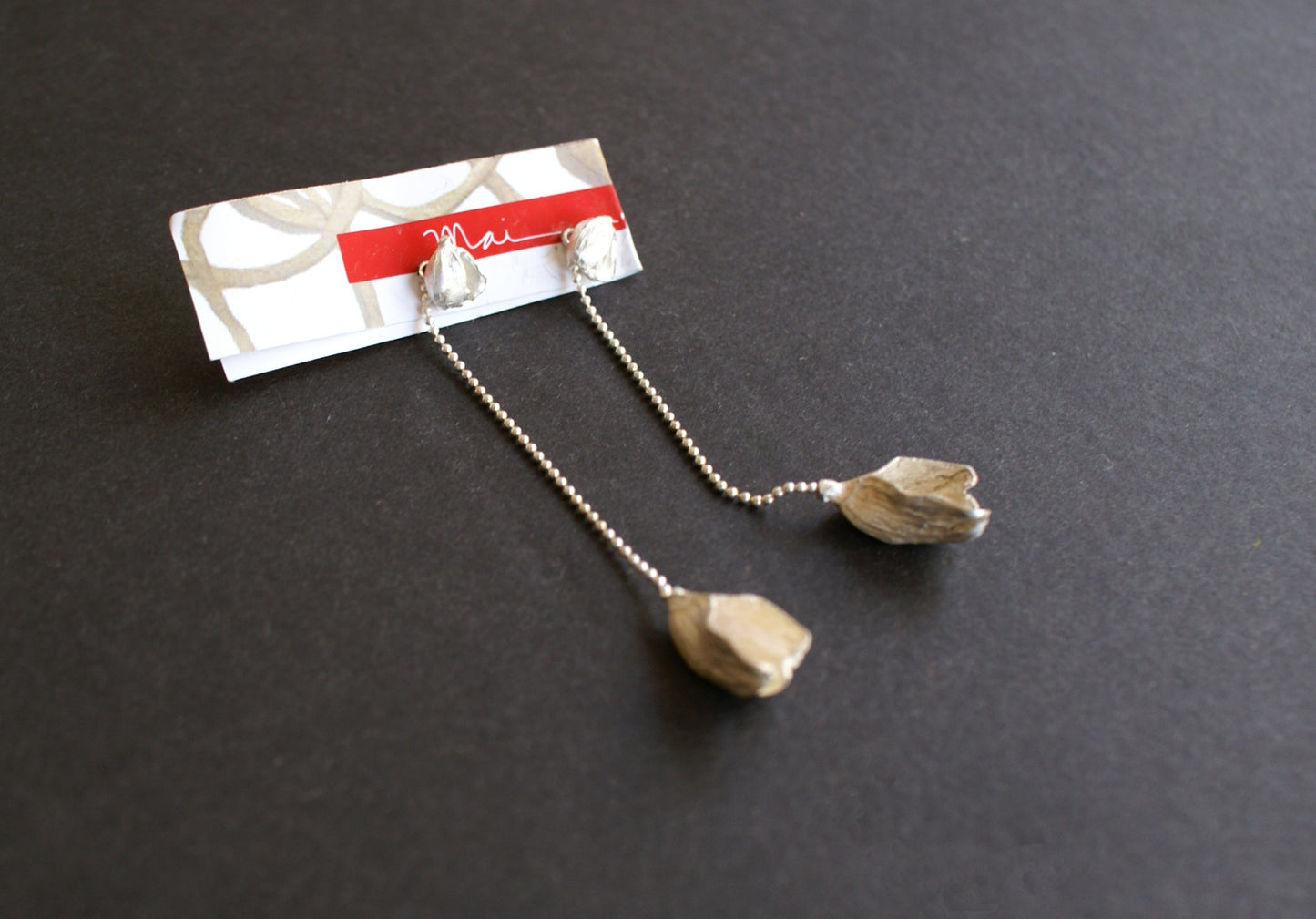 CARDAMOM TWO IN ONE EARRINGS