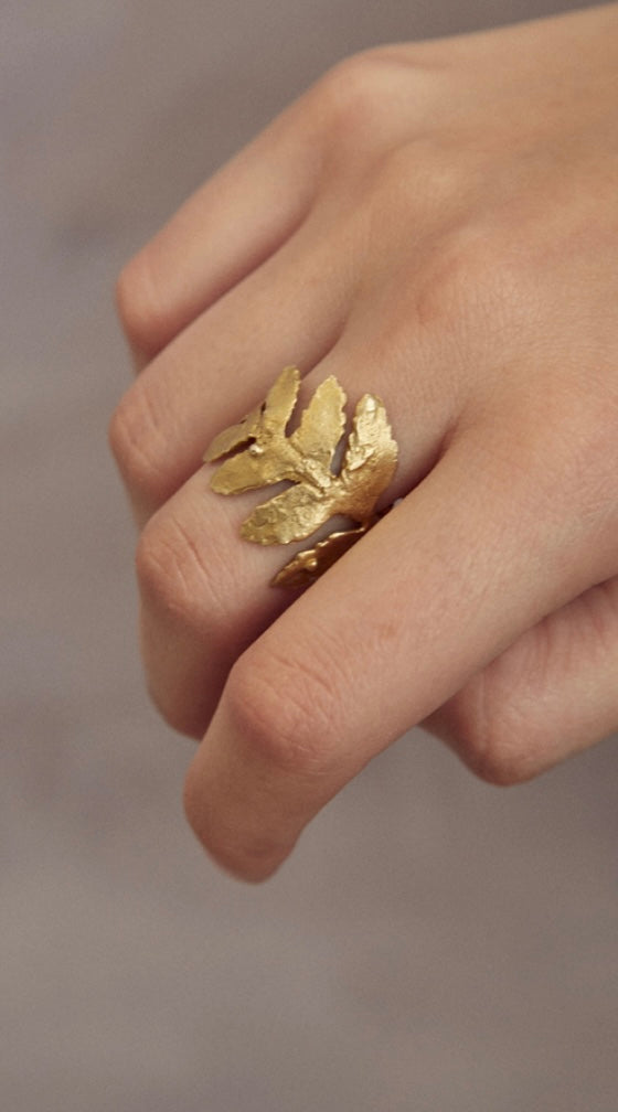 FERN SIZABLE RING