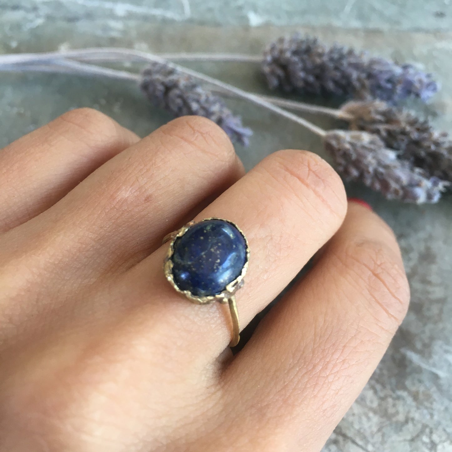 LAPISLAZULI DAINTY RING