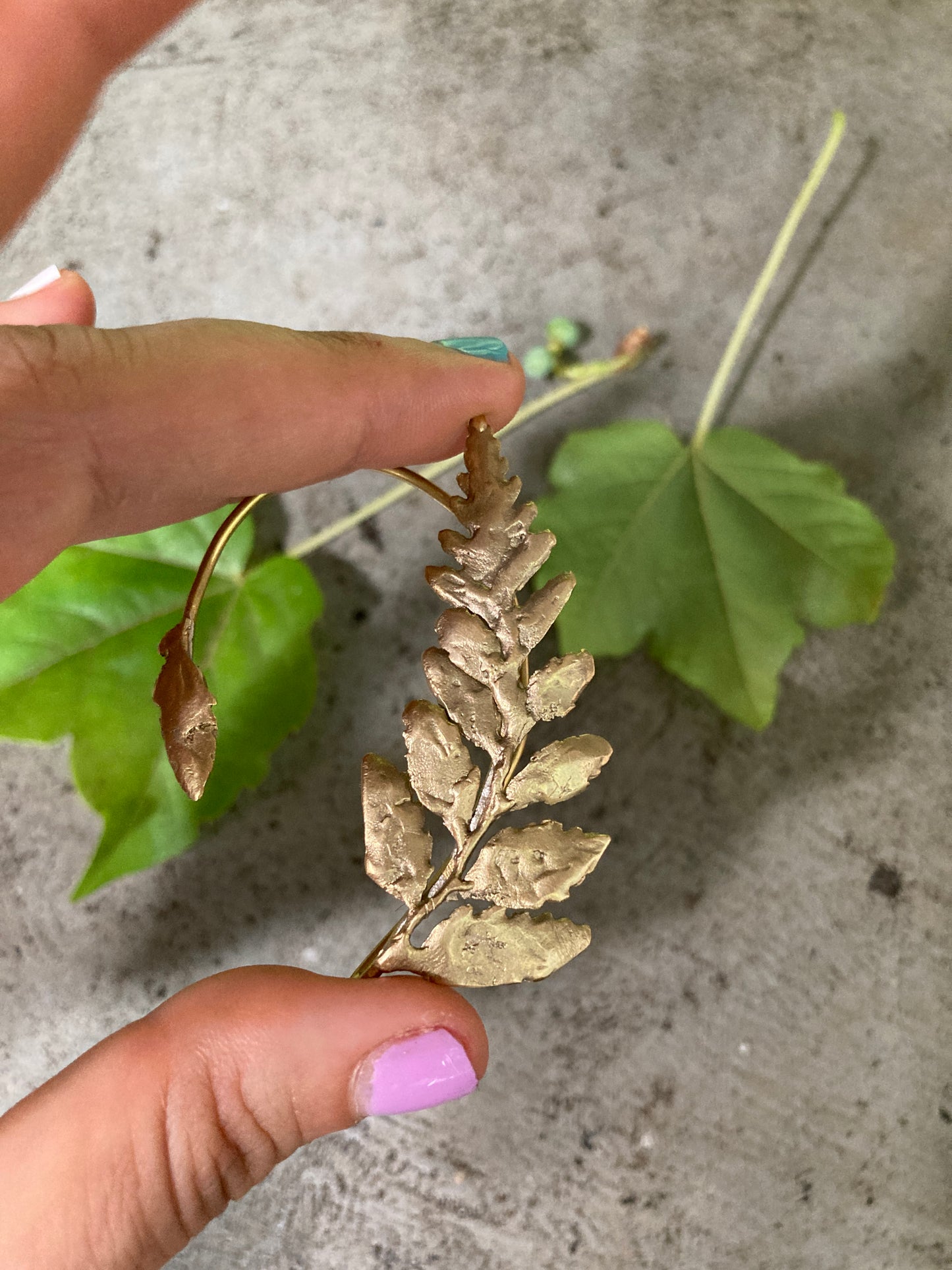 CLIMBER FERN EARRING