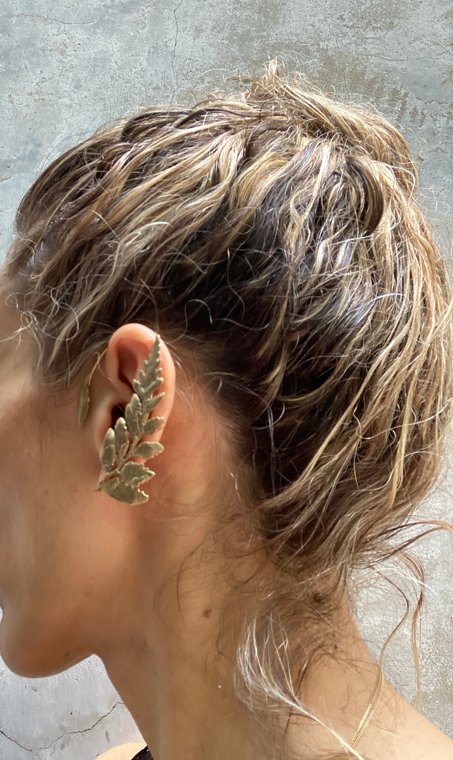 CLIMBER FERN EARRING