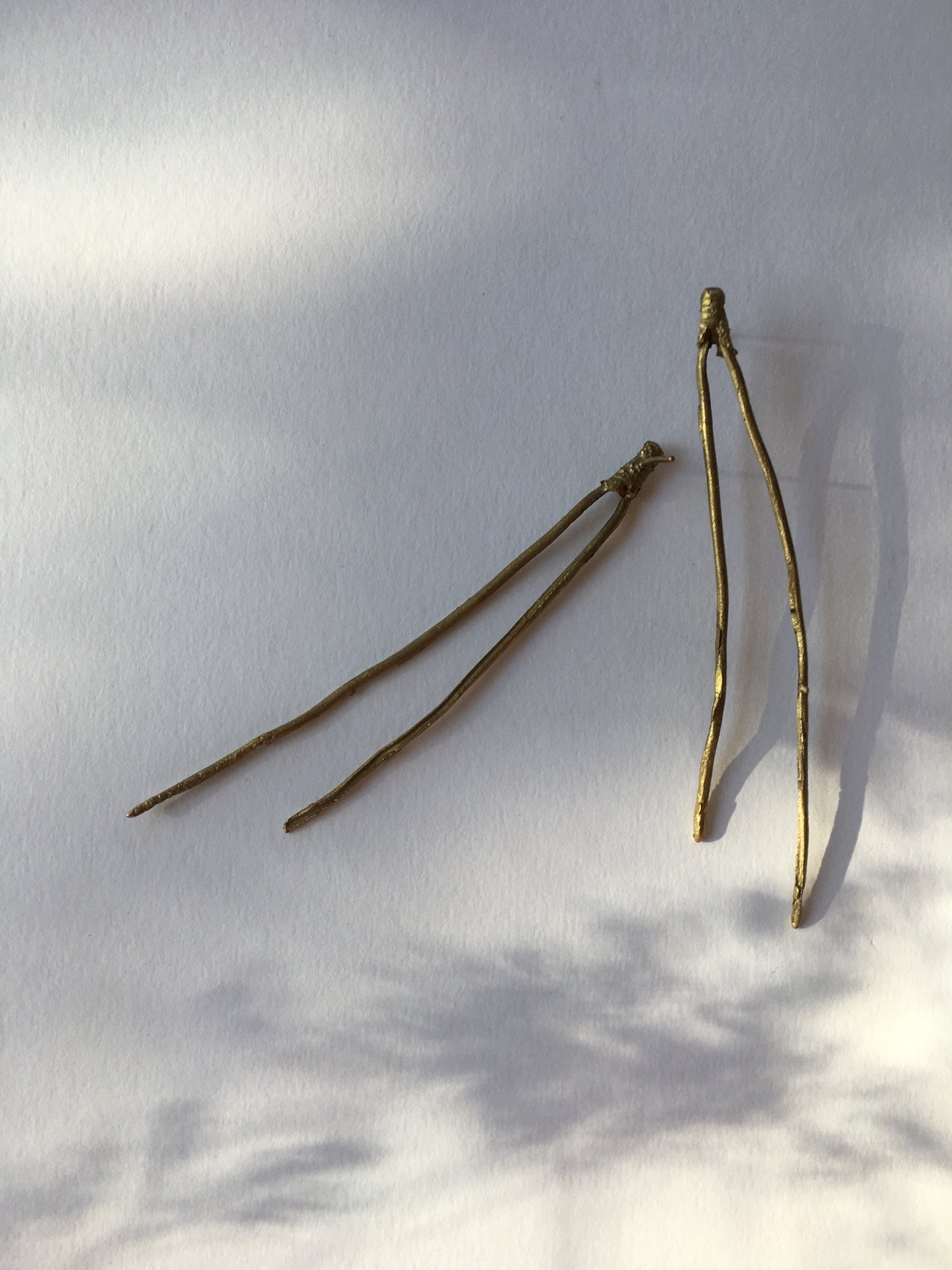 LONG PINE NEEDLE EARRINGS