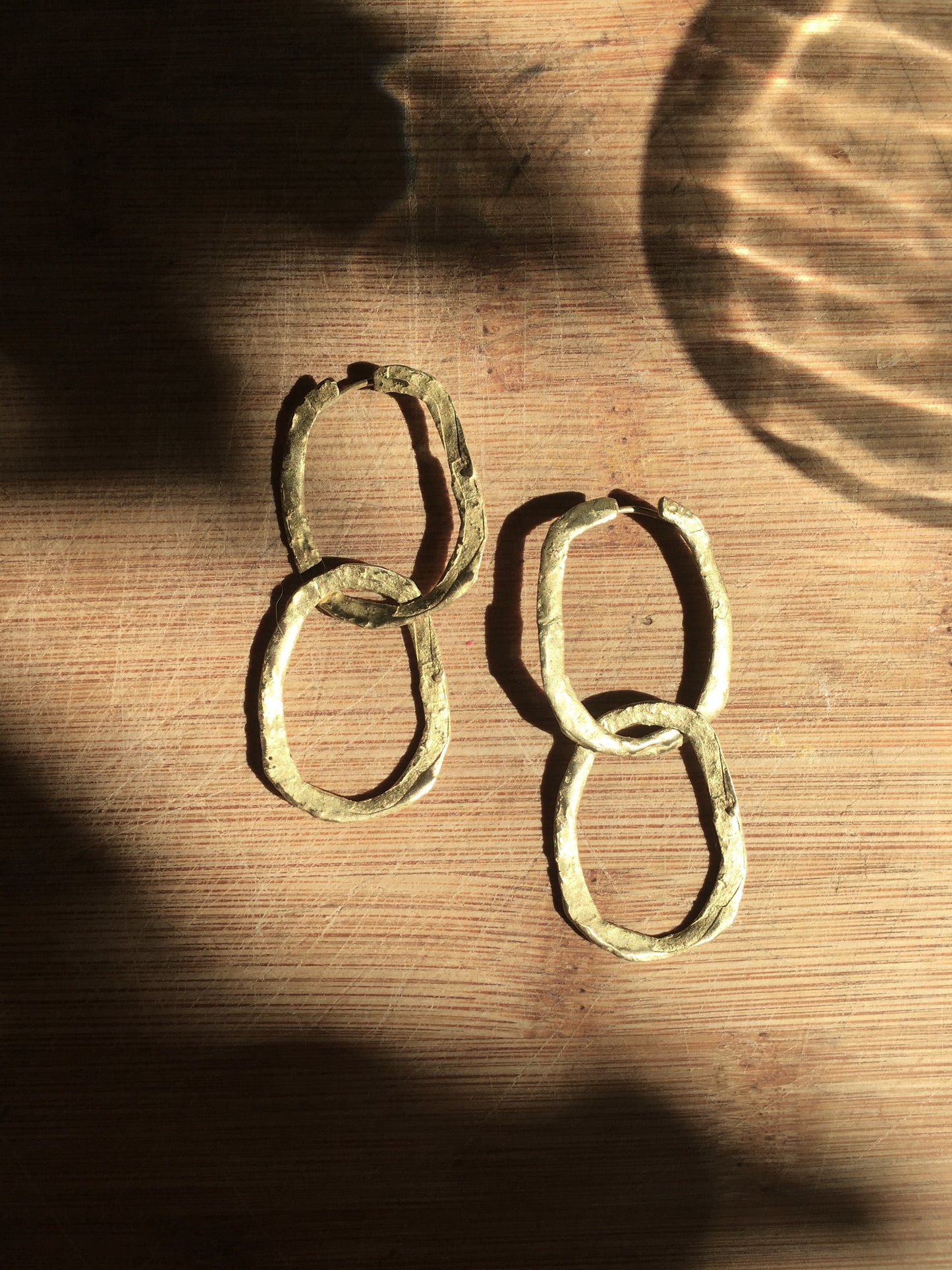 CHAIN RUSTIC EARRINGS